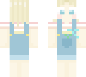 juni flower picking skin