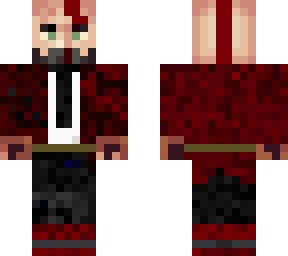 kratos with business man outfit