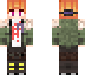male futaba with cancer awareness ribbon