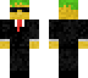 pineapple in suit