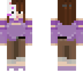 purple bunny