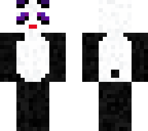 purple panda skin