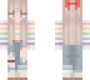 rainbow girl