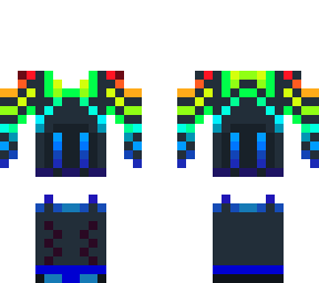 rainbow outfit base