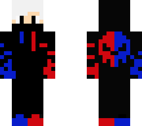 red & blue gamer boy