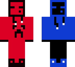 red and blue gamers