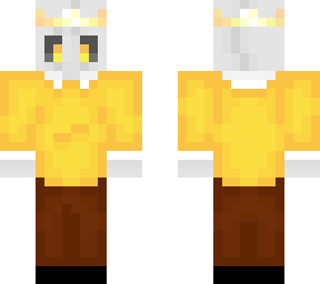 skeleboi in a crown <3