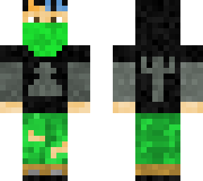 skin de polera negra xd