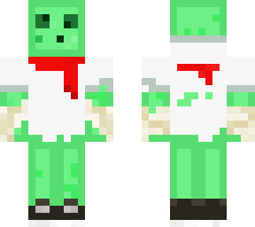 slime with scarf
