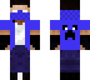 stealthy blue herobrine