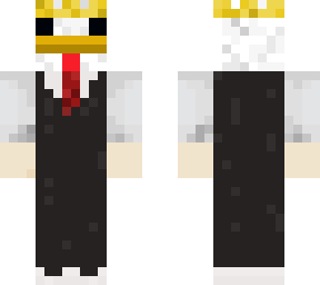 tuxedo chicken with crown