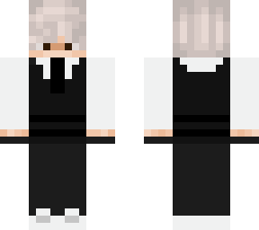 tuxedo white haired boy