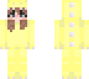 yellow dinosaur girl