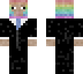 #1 rainbow sheep in a suit (my original mc skin)