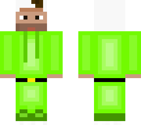 auronplay con ropa verde