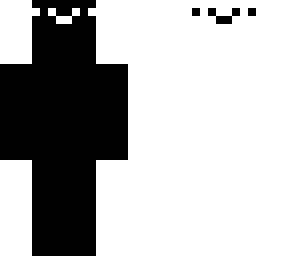black and white derby face