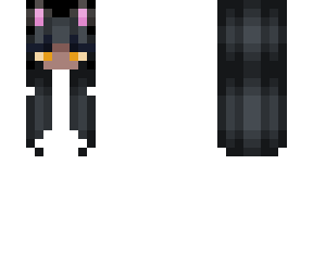 black cat | hb | small "glow" effect (question in desc)