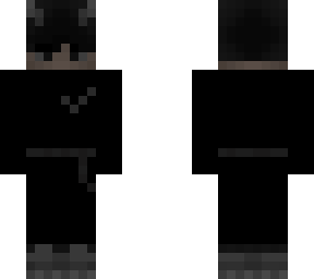 black hair skin