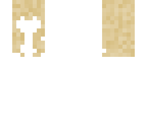 blonde mid-length hair