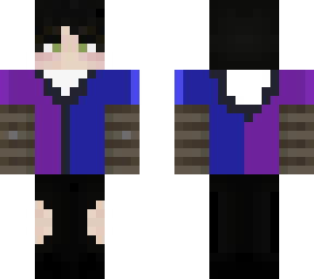 blue and purple hoodie