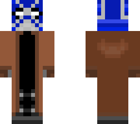 blue hood(full mask)