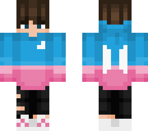bts blue and pink skin