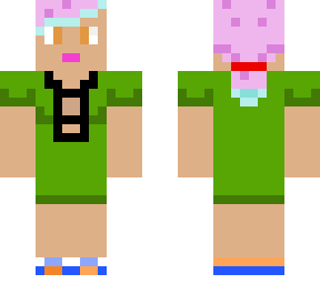 chica vestido verde