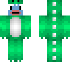 fish in dinosuit