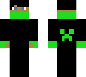 green creeper gamer skin