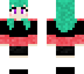 green hair