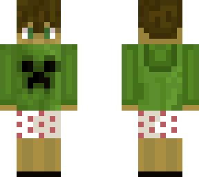 minecrafter without pants.