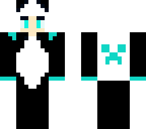 panda azul