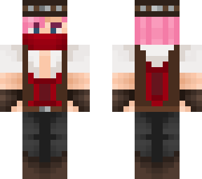 pink haired cowboy