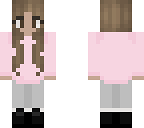 pink sweatshirt