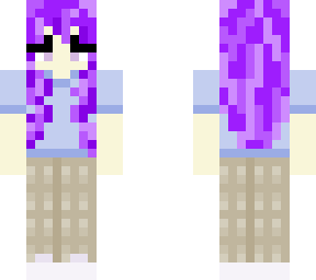 purple girl girl