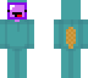 purple skeppy wearing perry the platupus hoodie
