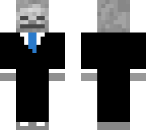 skeleton in the suit