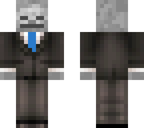 skeleton in the suit