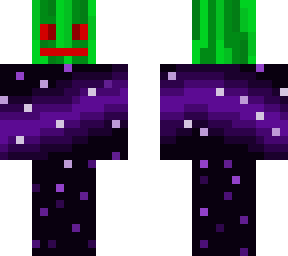 space melon with face