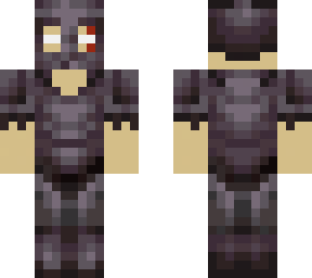 the fake netherite armor