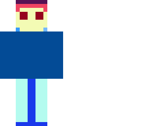 this skin was created by bedwars67 who plays on hypixel a lot so please use this