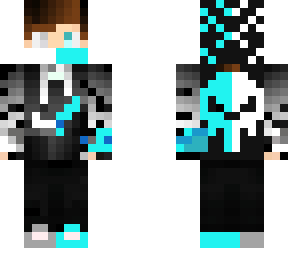 white and blue boi real in description