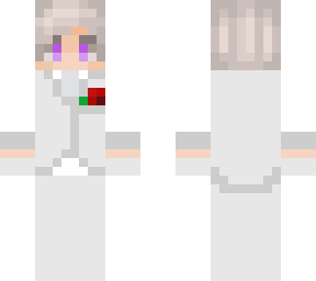 white suit