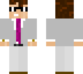 white suit with sunglasses (a player)
