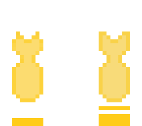 yellow dress skin base
