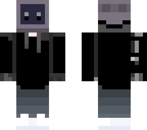 black tv head