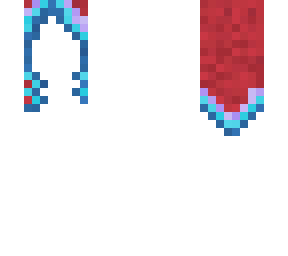 blue and red hair