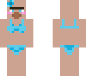 blue bikini villager