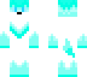 blue flaming fox