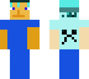 cool apple man wearing amor